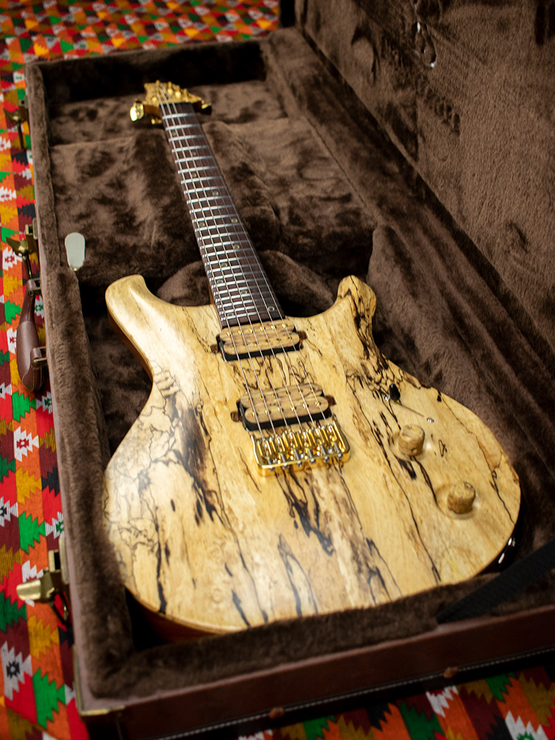 Spalted Himalayan Ash Top Danphe